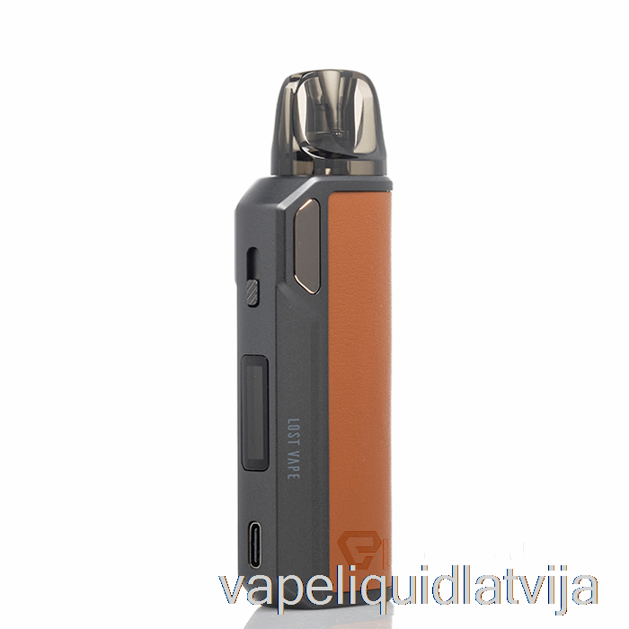 Pazaudēts Vape Thelema Elite 40 Pod Komplekts Gunmetal Espresso Vape šķidrums